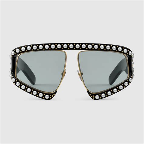 gucci glasses with pearls